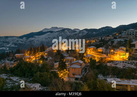 Milieu Trikala voir à Corinthe en Grèce. Une belle destination touristique. Banque D'Images