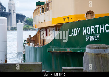 Ferry Sydney Dame Northcott Banque D'Images