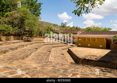 Paysages de Barichara - Colombie Banque D'Images