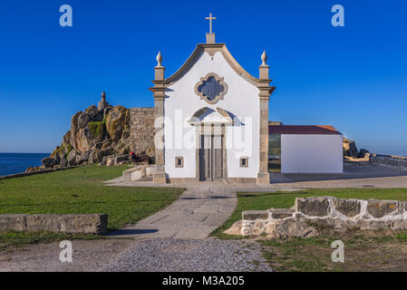 Boa Nova chapelle en district de Leca da Palmeira Matosinhos ville dans le nord du district de Porto Portugal Banque D'Images