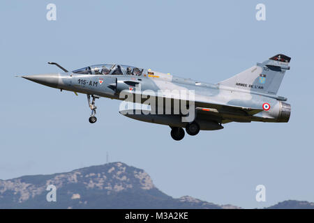 Armee de l'air Mirage 2000B Banque D'Images