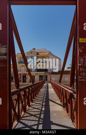 Rojales, l'Espagne' Río Segura, 20 août 2017 petit tour de ville sud de l'Espagne et des berges sur ma récente visite Banque D'Images