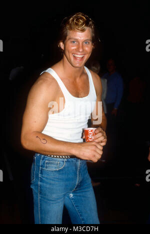 LOS ANGELES, CA - 5 novembre : l'Acteur Byron Cherry assiste à de Hart Hart Hop au Hollywood High School le 5 novembre 1982 à Los Angeles, Californie. Photo de Barry King/Alamy Stock Photo Banque D'Images