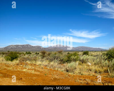 Erindi Private Game Reserve paysage, Namibie, Afrique Banque D'Images