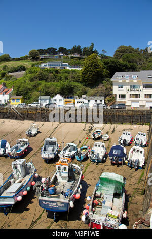 Rozel Bay, Jersey, Channel Islands, Royaume-Uni Banque D'Images