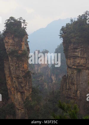 Le inspred Montain qui film Avatar Banque D'Images