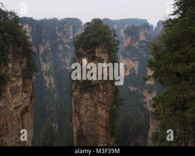 Le inspred Montain qui film Avatar Banque D'Images