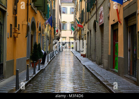 Florence, Italie - 13 mars 2013 - Old street après la pluie à Florence, Italie Banque D'Images