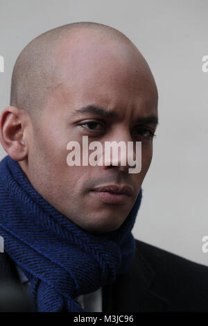 Londres, Royaume-Uni, le 11 février 2018 : Chuka Umuna MP vu à la BBC à Londres Credit : RM Press/Alamy Live News Banque D'Images