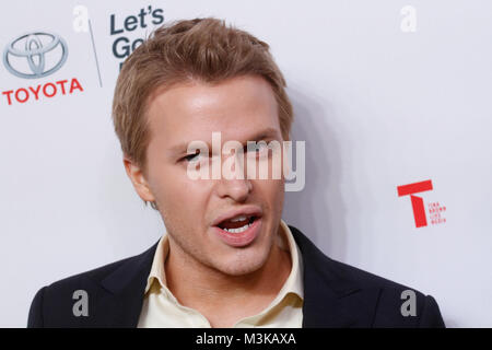 Journaliste et activiste Ronan Farrow participe à la 5e édition de Femmes au Sommet mondial au Lincoln Center le 3 avril 2014 à New York. Banque D'Images