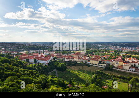 Le monastère de Strahov, Royal Canonry de Prémontrés, Prague, République Tchèque Banque D'Images