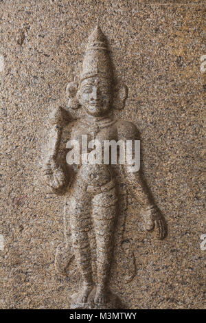 L'Inde, le Tamil Nadu, Tirukalukundram Vedagiriswarar, Temple Banque D'Images