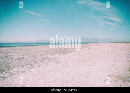 Salton Sea Beach Bombay prises en 2015 Banque D'Images