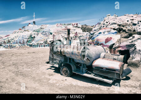 Niland, Californie - le 26 juin 2016 : Salut Mountain Californie prises en 2015 Banque D'Images