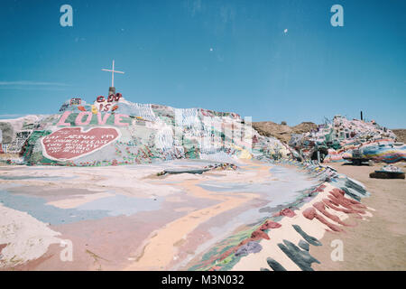 Niland, Californie - le 26 juin 2016 : Salut Mountain Californie prises en 2015 Banque D'Images