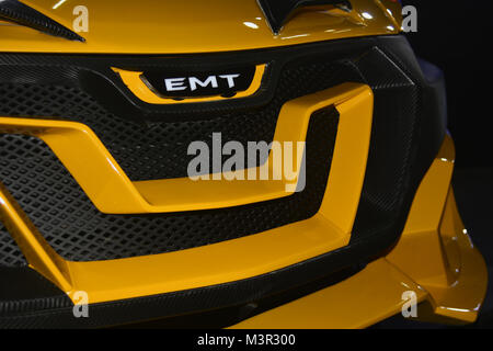 Gros plan Avant Voiture EMT Banque D'Images
