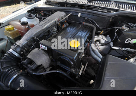 1986 Ford Sierra hatchback voiture familiale et politique 'rep mobile' des années 80 Banque D'Images