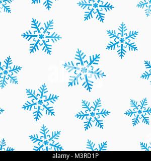 Abstract background transparent d'hiver avec des flocons de mobile Illustration de Vecteur