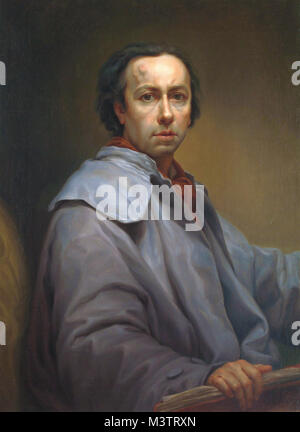 Anton Raphael Mengs - Self-portrait Banque D'Images