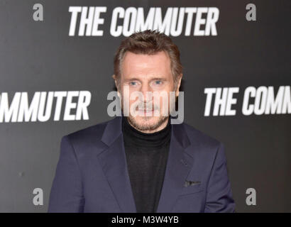 La projection de gala de 'Commuter' au Cineworld Dublin à Dublin, Irlande. Avec : Liam Neeson Où : Dublin, Leinster, Irlande Quand : 12 Janvier 2018 : Crédit Photos/WENN.com Brightspark Banque D'Images