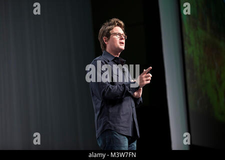 Co-fondateur et directeur créatif de Twitter Biz Stone Inc prend la parole à l'Art de Marketing Conference à Toronto, Ontario, Canada le mercredi, Juin 05, 2013. La conférence a accueilli des conférenciers et fournisseurs orientés vers la nouvelle ère du marketing. Banque D'Images