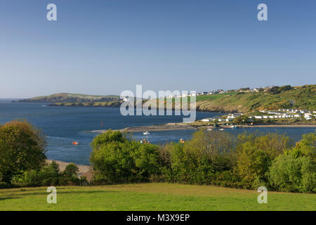 Le champignon Sands Pembrokeshire Newport Wales Banque D'Images