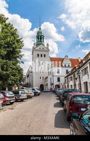 Château de Stettin - une des principales résidence du Duc de Poméranie, situé sur les rives de l'Oder à Szczecin (Stettin ancien) Banque D'Images