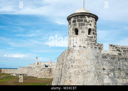 Le Château des Trois Rois de la Morro Banque D'Images