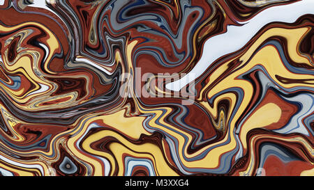 Mélange de couleurs juteuses avec peinture marbrure. En texture. Peinture splash. Le liquide coloré. Il peut être utilisé pour l'affiche, brochure, invitation, de livre. Banque D'Images
