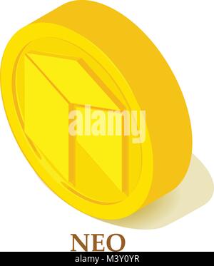 L'icône de style néoclassique, isométriques Illustration de Vecteur