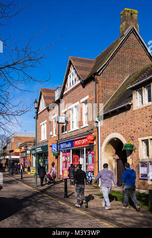 Harpenden est une petite ville de banlieue dans le Hertfordshire, Angleterre, Royaume-Uni Banque D'Images