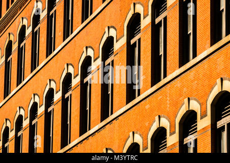 L'ouest du bâtiment 22.   Manhattan Street New York, New York, USA Banque D'Images