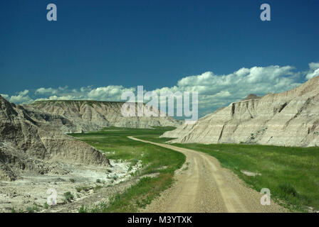 Route de Sheep Mountain Tableau Banque D'Images