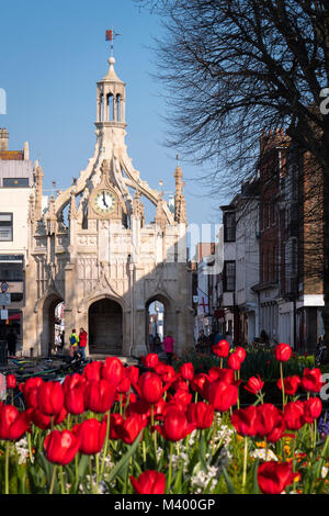 Le marché de Chichester dans le West Sussex en Angleterre Banque D'Images