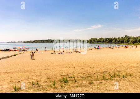 Le Lac d'Orient (lac de l'Est) ou lac-réservoir Seine, un lac réservoir situé dans le département de l'Aube, région Grand Est, en France, et l'un des Banque D'Images