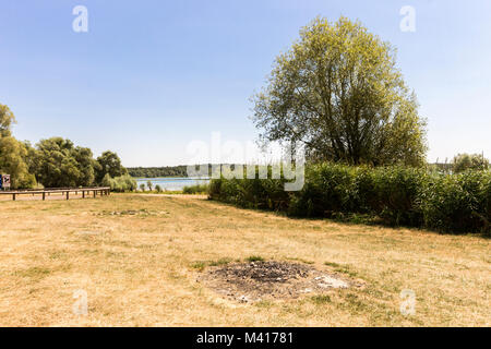 Le Lac d'Orient (lac de l'Est) ou lac-réservoir Seine, un lac réservoir situé dans le département de l'Aube, région Grand Est, en France, et l'un des Banque D'Images