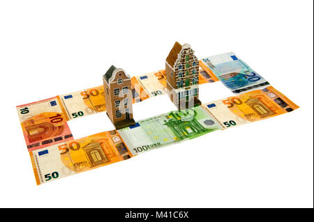 Concept de l'immobilier et de l'argent Banque D'Images
