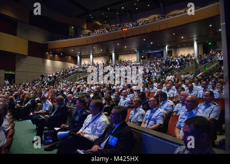 Maxwell AFB, Ala. - l'Armée de l'air et de la technologie de l'information Cyberpower Conférence s'ouvre à la Renaissance Hotel and Convention Centre, au centre-ville de Montgomery (Alabama), le 28 août 2017 (photo par Melanie Rodgers Cox/libérés) Banque D'Images