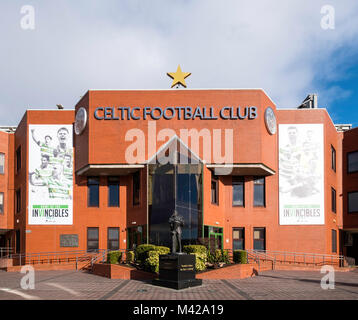 Accueil Celtic Park de Celtic Football Club de Parkhead , Glasgow, Ecosse, Royaume-Uni Banque D'Images