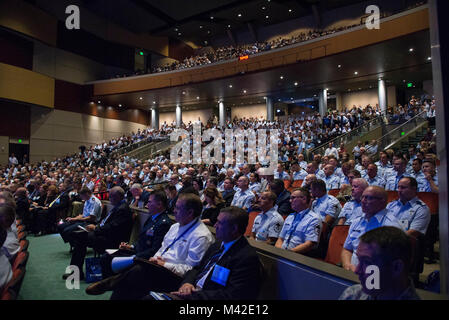 Maxwell AFB, Ala. - l'Armée de l'air et de la technologie de l'information Cyberpower Conférence s'ouvre à la Renaissance Hotel and Convention Centre, au centre-ville de Montgomery (Alabama), le 28 août 2017 (US Air Force Banque D'Images