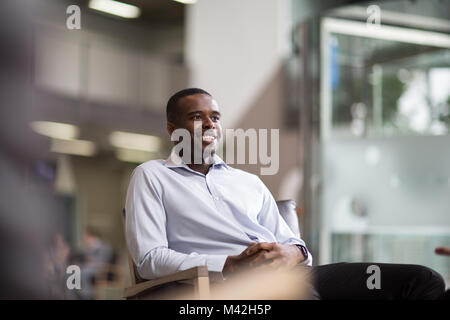 Portrait d'african american businessman Banque D'Images