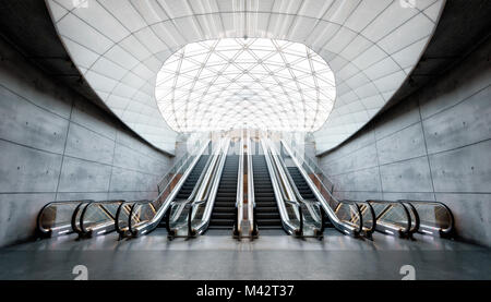 La station de métro de Malmö prises en 2015 Banque D'Images