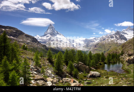 La Suisse Matterhorn prises en 2015 Banque D'Images