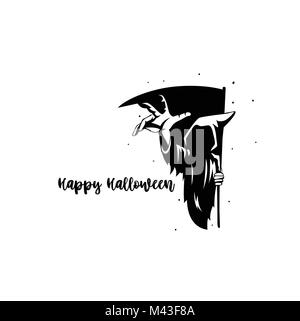 Happy Halloween illustration vectorielle. Illustration de Vecteur