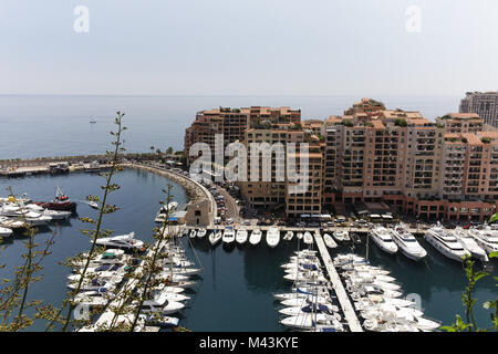 Monaco, Fontvielle, Port de Fontvielle, New Harbour Banque D'Images