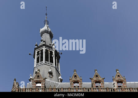 Magna Plaza, centre commercial, ancien bureau de poste Banque D'Images