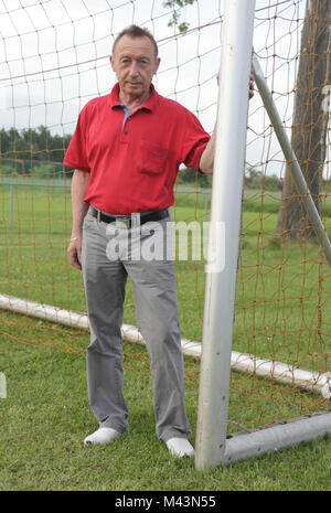 Joachim Streich ( FC Hansa Rostock et 1.FC Magdebourg) Banque D'Images