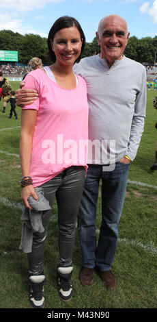 Teresa Enke Robert (Enke-Hannover96) et Martin Genre (Hannover 96) Banque D'Images