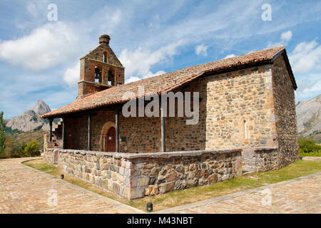 Église de Riaño (Leon) Banque D'Images