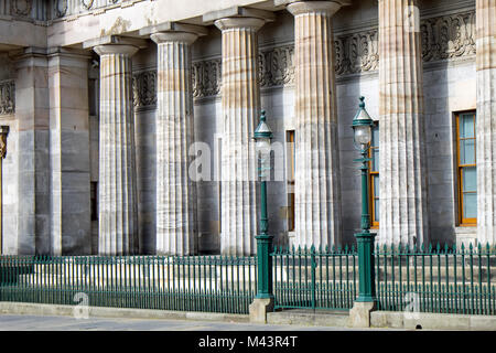 Piliers de la National Gallery of Scotland en Edi Banque D'Images